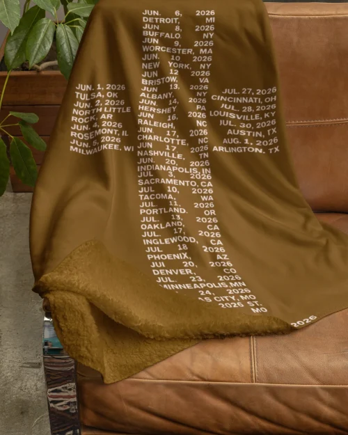 Forrest Frank Tour Cross Blanket