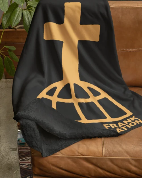 Forrest Frank Cross Globe Gold Blanket